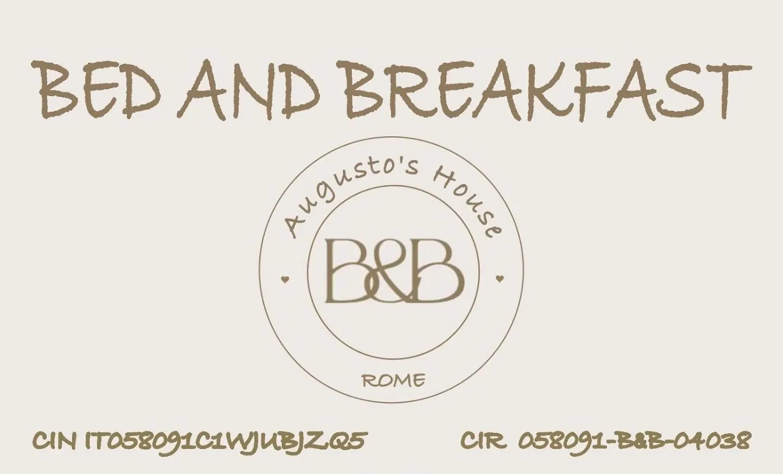 Bed & Breakfast Augusto'S House B&B Rome